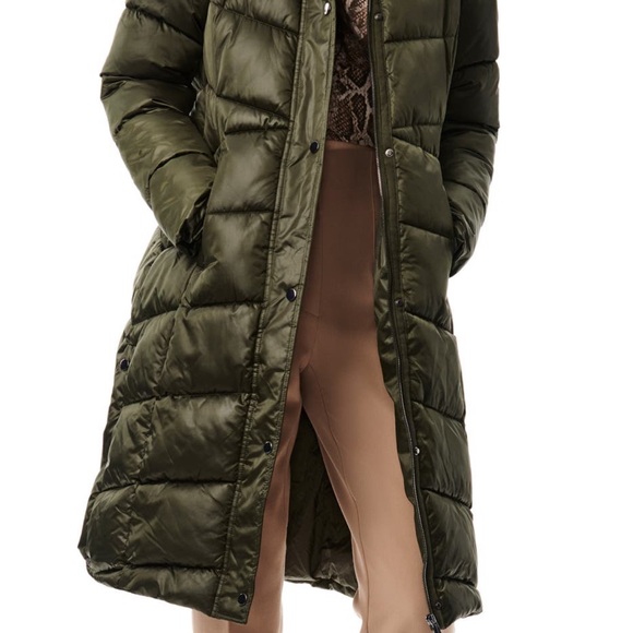 Bernardo Jackets & Blazers - Bernardo Dark Olive Women's Puffer Jacket